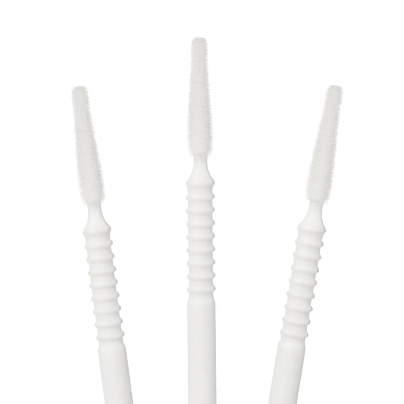Microbrush | mikroaplikatory do rzęs z długą główką | 100 sztuk_białe