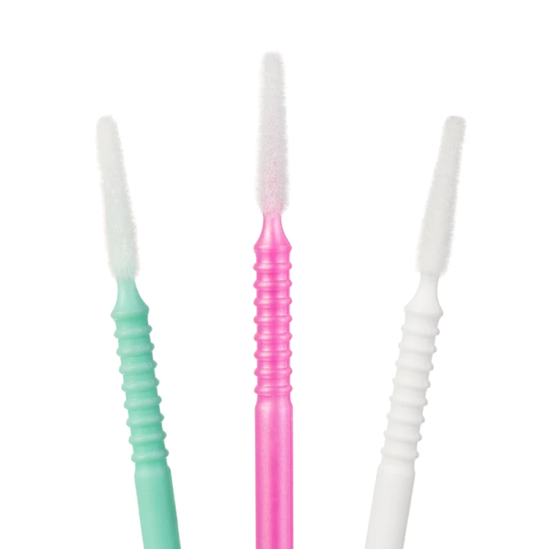 Microbrush | mikroaplikatory do rzęs z długą główką | 100 sztuk_kolory
