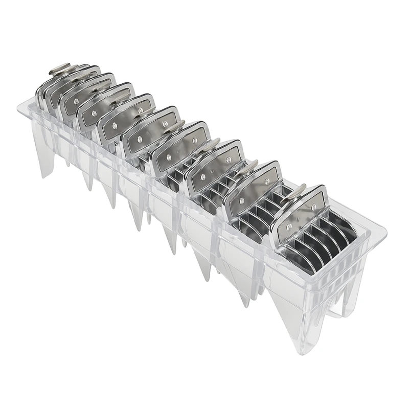 Zestaw 10 nakładek do maszynki fryzjerskiej | 1,5 mm do 25 mm