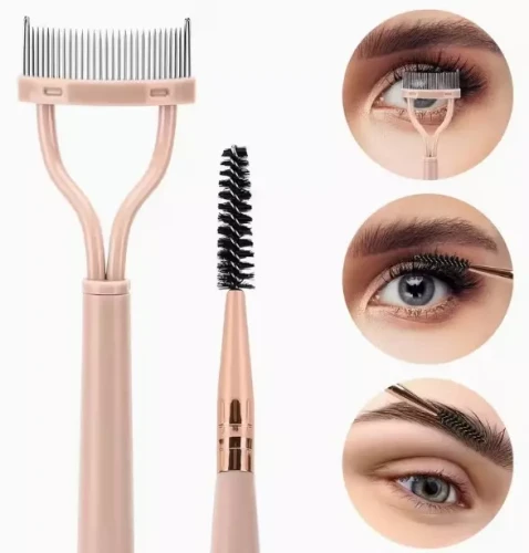 Separator do rzęs | szczoteczka do brwi | 2w1