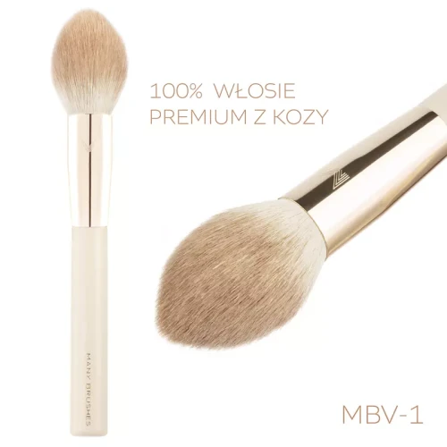 MBV-01 – Duży pędzel do pudru | Many Brushes Vanilla 