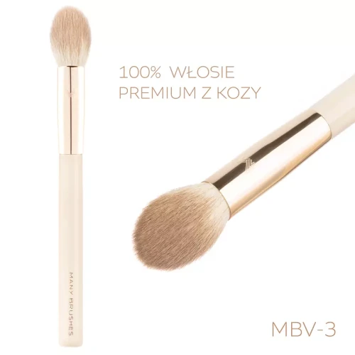 MBV-03 – Mały pędzel do pudru |  Many Brushes Vanilla 