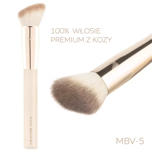 MBV-05 – Skośny pędzel do konturowania |  Many Brushes Vanilla