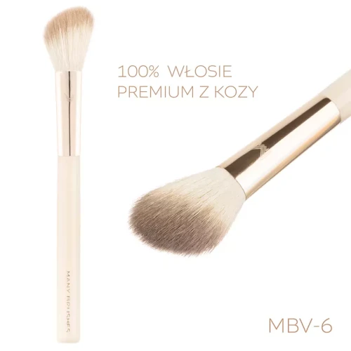 MBV-06 – Ścięty pędzel do różu i bronzera  |  Many Brushes Vanilla 