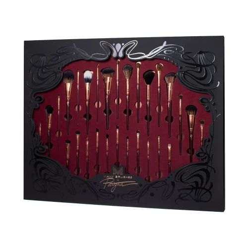Many Brushes x Patyna | Zestaw 28 profesjonalnych pędzli do makijażu