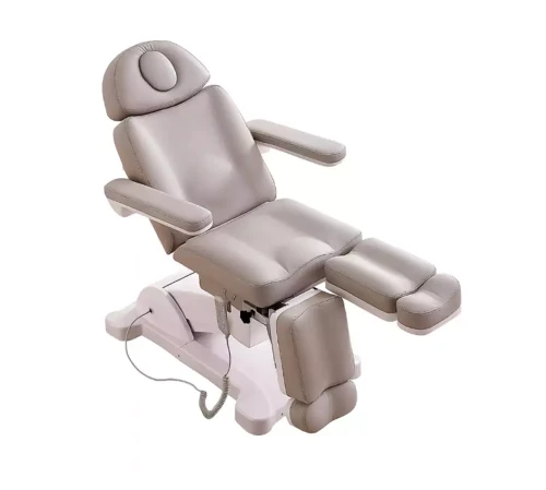 Elektryczny fotel kosmetyczny podologiczny | łóżko kosmetyczne do zabiegów i pedicure 