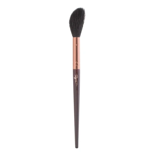 P-15 Many Brushes x Patyna | Podłużny | ścięty pędzel do różu i rozświetlaczy | Premium Capra Goat Hair