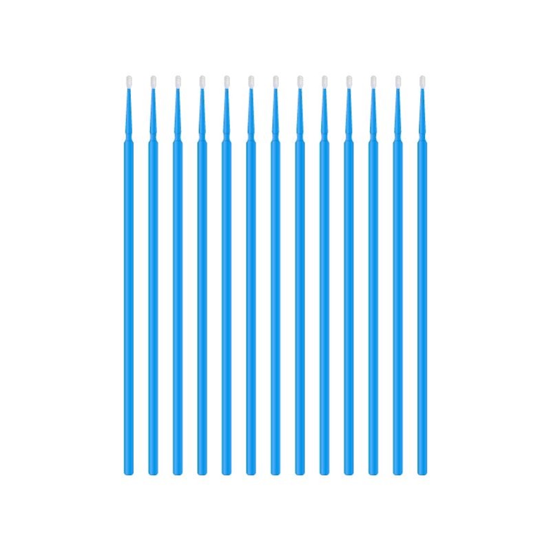 Microbrush | mikroaplikatory do rzęs niebieskie