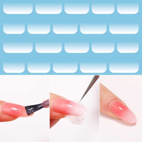 Kalki do baby boomer manicure | efekt ombre
