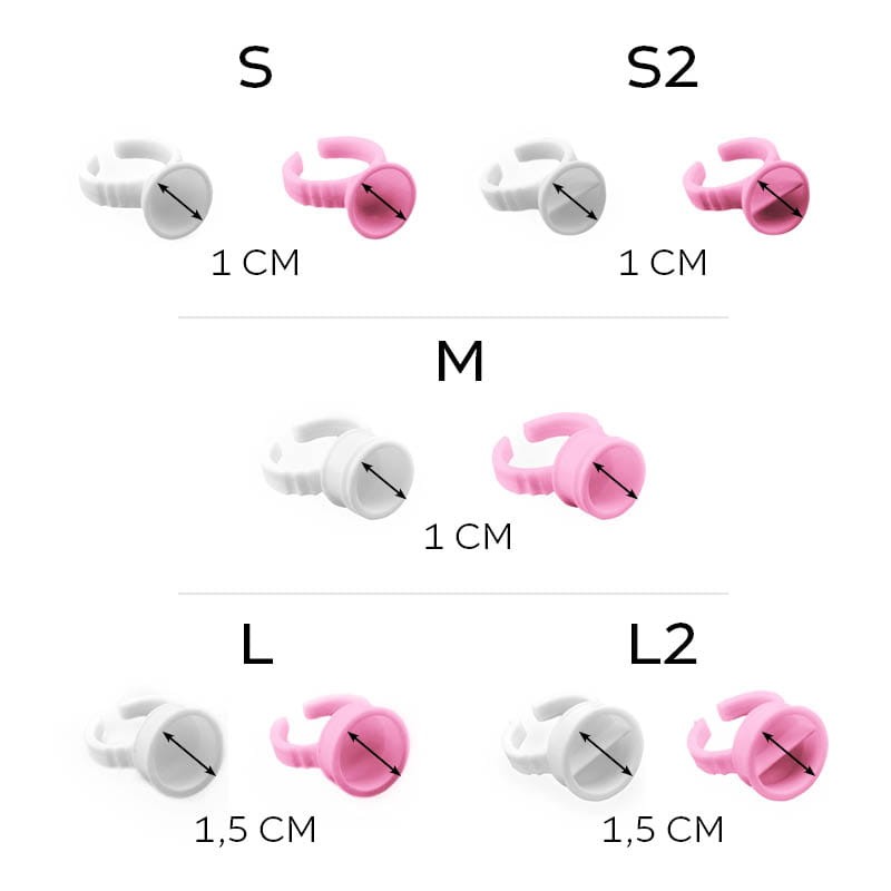 Pierścionki | pierścień na klej | tusz | farbkę