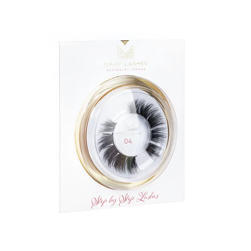 Step by Step Lashes - 04 | Zestaw 10 mini pasków rzęs