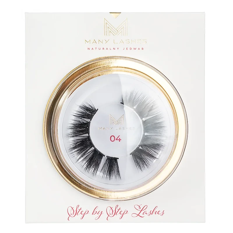 Step by Step Lashes - 04 | Zestaw 10 mini pasków rzęs