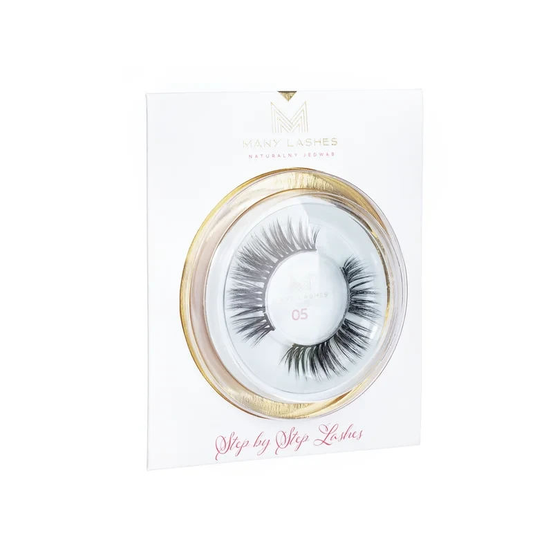 Step by Step Lashes - 05 | Zestaw 10 mini pasków rzęs