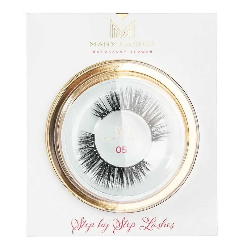Step by Step Lashes - 05 | Zestaw 10 mini pasków rzęs