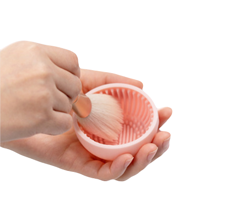 Mini mata | miseczka do czyszczenia pędzli | na rękę