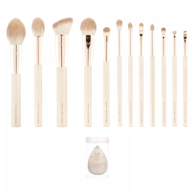 Know your basics | Zestaw 12 pędzli do makijażu | Many Brushes Vanilla