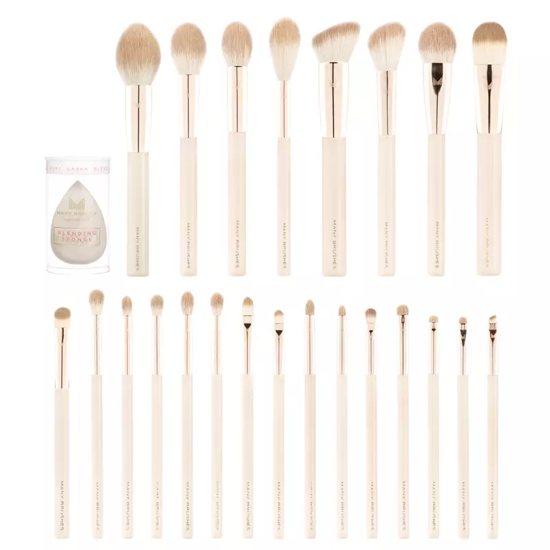 That's all you need | Zestaw 23 pędzli do makijażu | Many Brushes Vanilla