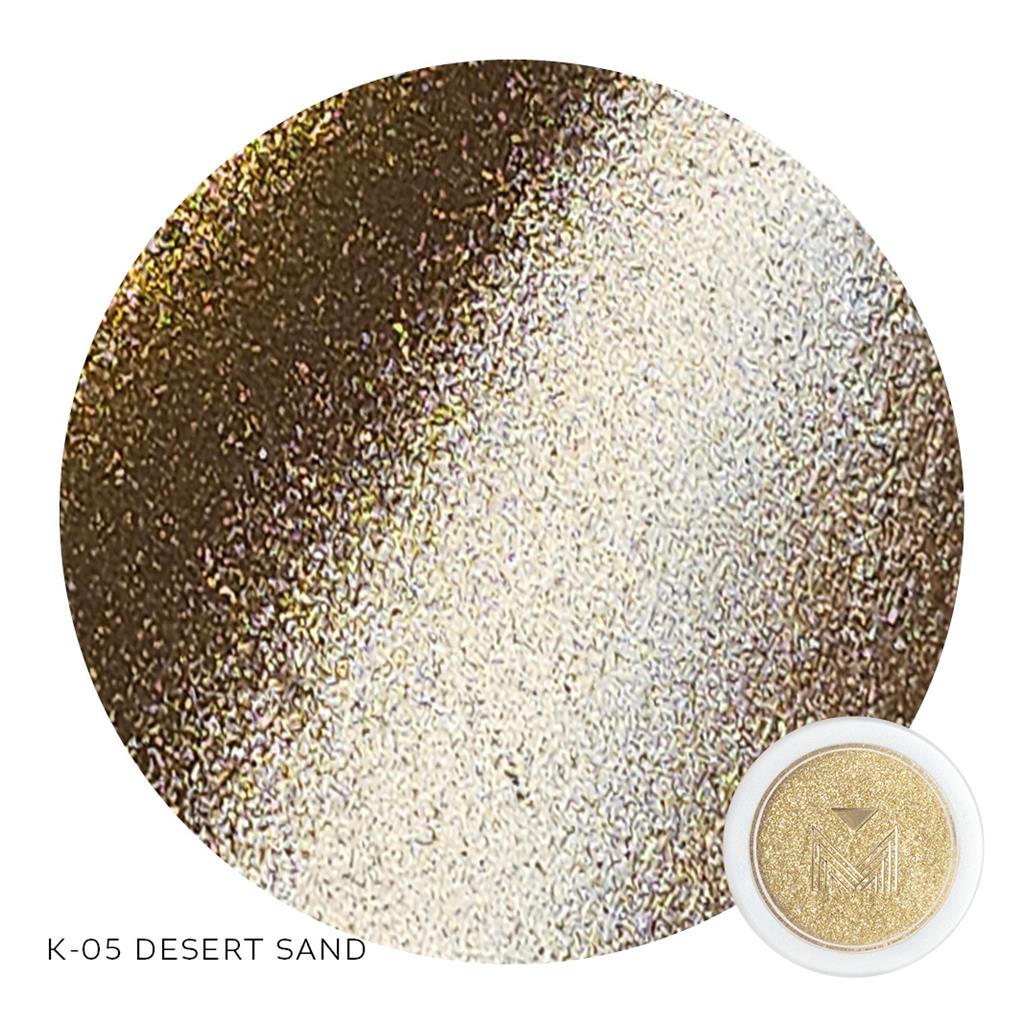 K-05 Desert Sand | Błyszczący pigment kosmetyczny | 2 ml