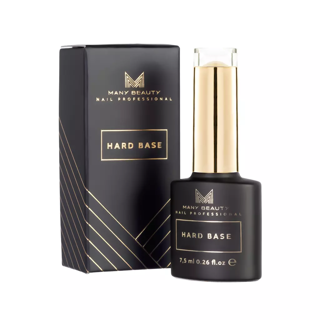 Baza do lakierów hybrydowych | HARD BASE UV LED | 7,5 ML