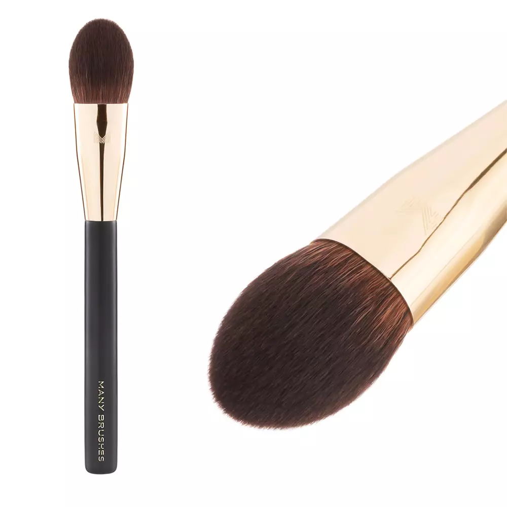 MB-20 | Mniejszy pędzel do pudru | bronzera | konturowania | Many Brushes Essentials