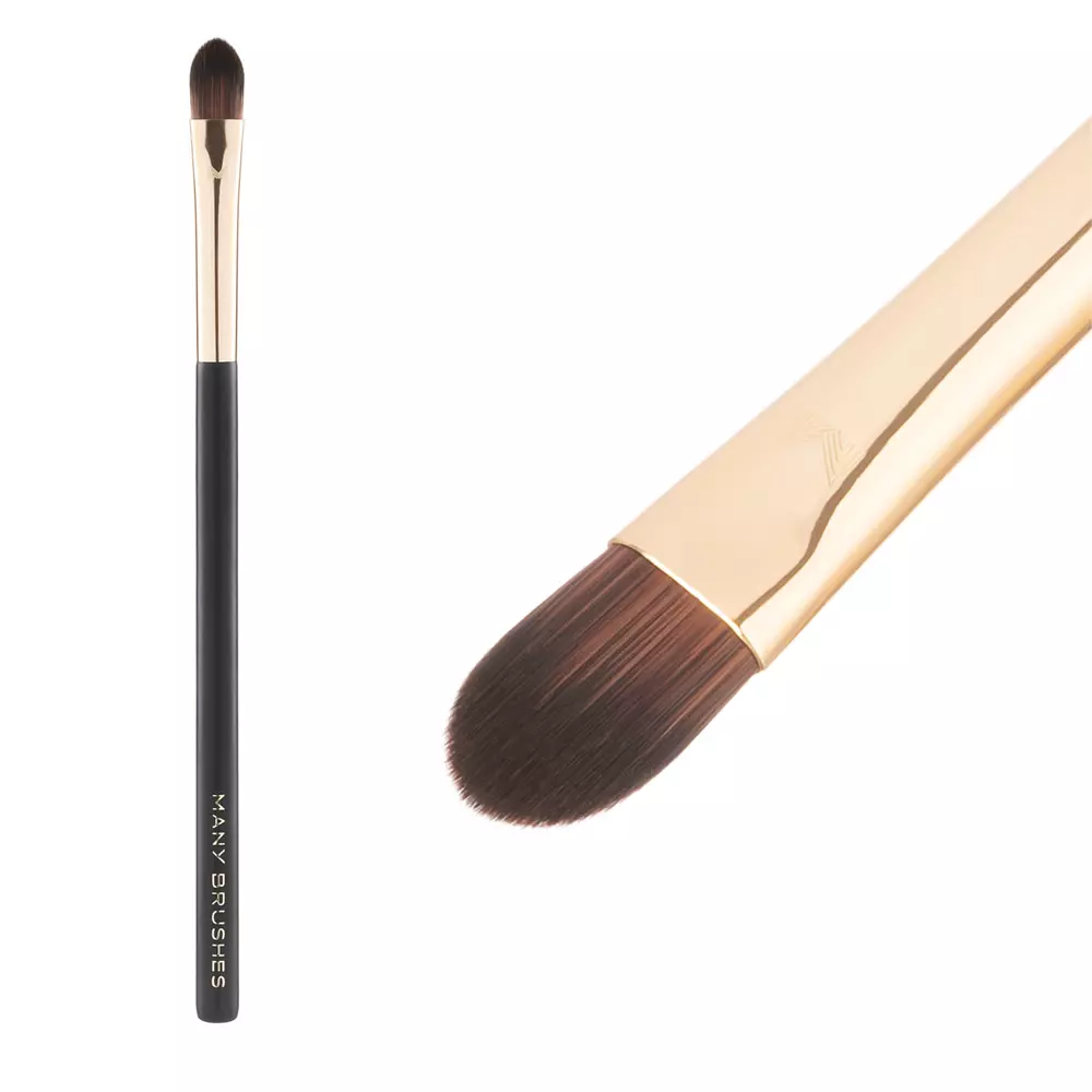MB-13 | Większy płaski pędzel do korektora | makijażu ust | Many Brushes Essentials