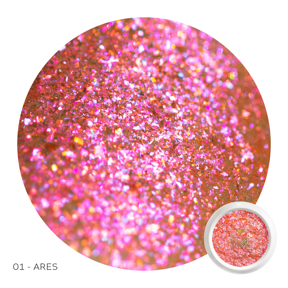 I-01 Ares | Foliowy pigment kosmetyczny multichrom | 1 ml