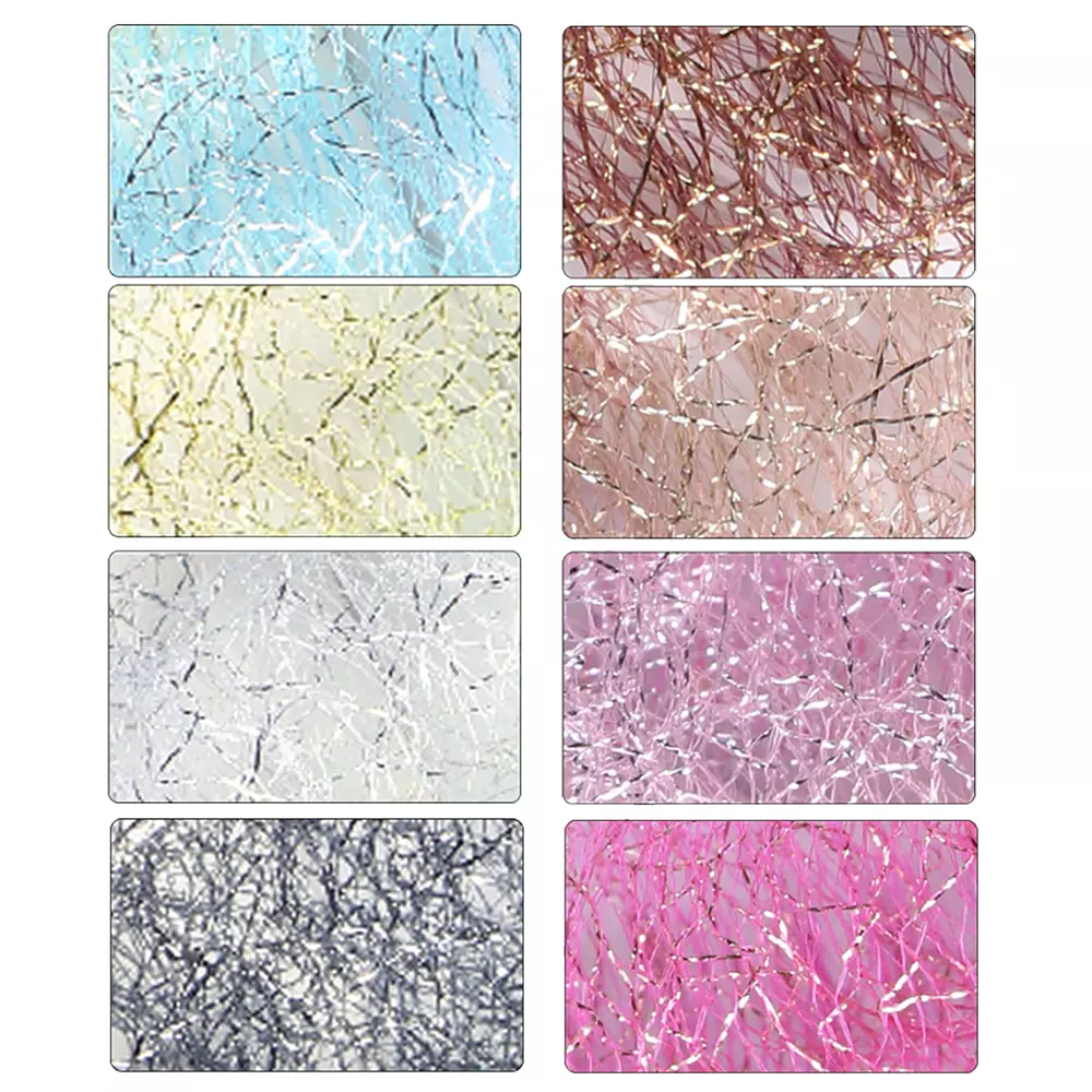 Ozdobna | metaliczna siatka do manicure