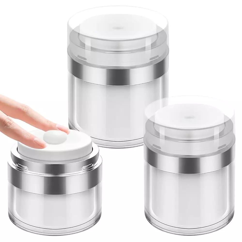 Słoiczek | pojemnik dozujący z pompką na krem | 15, 30, 50 ml