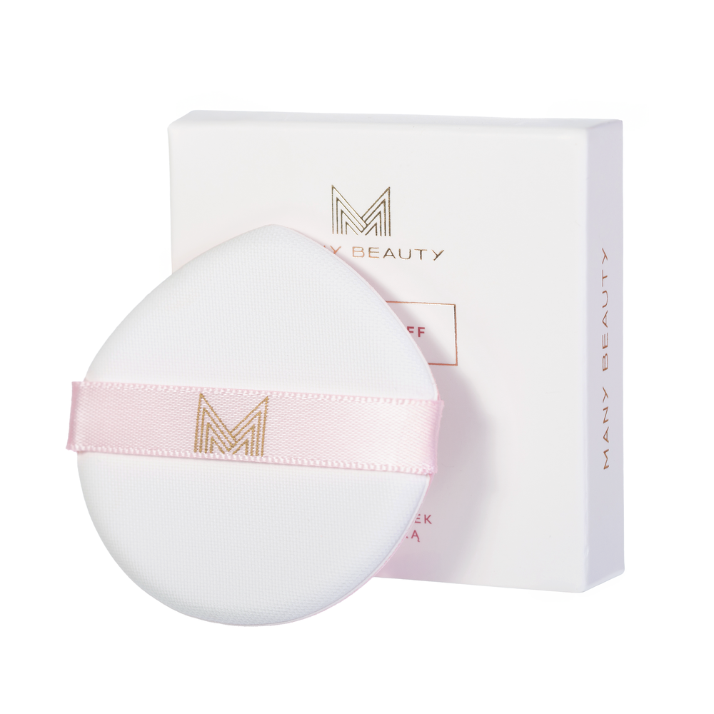 Sponge Puff | gąbka do makijażu ManyBeauty | gładki puszek