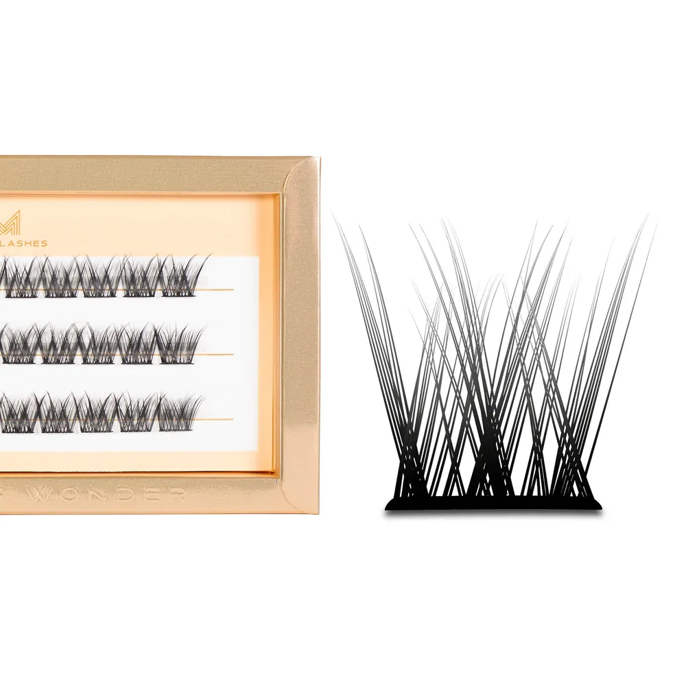 V-Lashes Wonder | Lash Box | Kępki rzęs do makijażu 9-17 mm skręt B-C-CC | Many Lashes