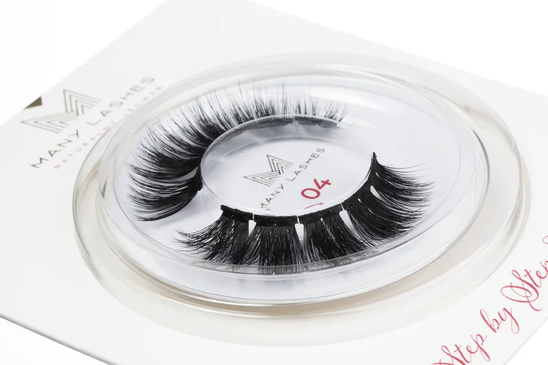 Step by Step Lashes - 04 | Zestaw 10 mini pasków rzęs